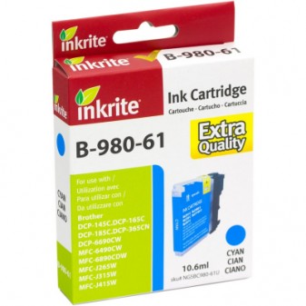 Compatible Brother LC980C Cyan Inkjet Cartridge