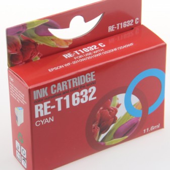 Compatible Epson 16XL (T1632) High Yield Cyan Inkjet Cartridge