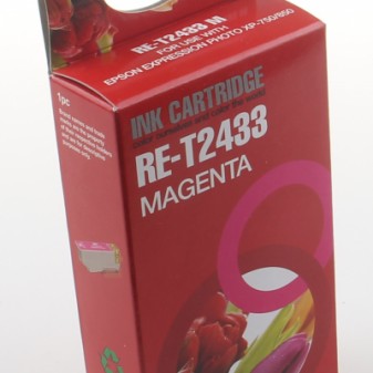 Compatible Epson 24XL Elephant (T2433) Magenta Inkjet Cartridge