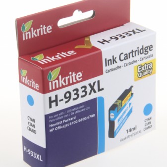 Compatible HP 933XL (CN054AE) High Yield Cyan Inkjet Cartridge