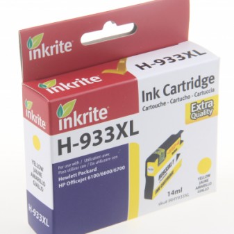 Compatible HP 933XL (CN056AE) High Yield Yellow Inkjet Cartridge