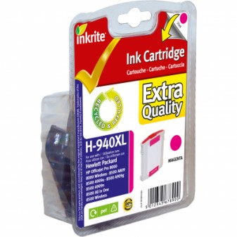 Compatible HP 940XL (C4908AE) High Yield Magenta Inkjet Cartridge