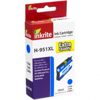 Compatible HP 951XL (CN046AE) High Yield Cyan Inkjet Cartridge