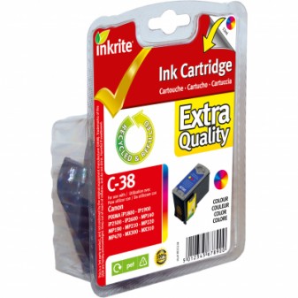 Remanufactured Canon CL38 (2146B001) TrIColour Inkjet Cartridge