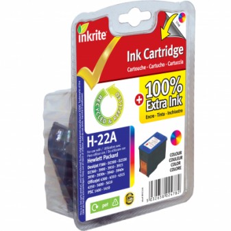 Remanufactured HP 22 (C9352A) TrIColour Inkjet Cartridge