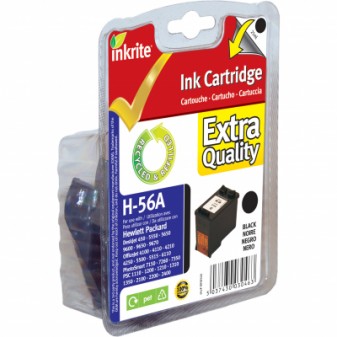 Remanufactured HP 56 (C6656A) Black Inkjet Cartridge