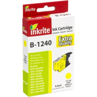 Compatible Brother LC1240Y Yellow Inkjet Cartridge