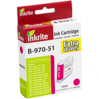 Compatible Brother LC970M/1000M Magenta Inkjet Cartridge