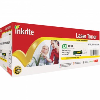 Compatible Dell FM066 High Yield Yellow Laser Toner Cartridge