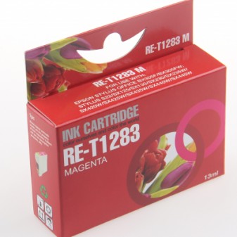 Compatible Epson Fox (T1283) Magenta Inkjet Cartridge