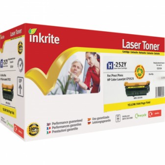 Compatible HP 504A (CE252A) Yellow Laser Toner Cartridge