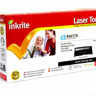 Compatible Samsung CLTK4072S Black Laser Toner Cartridge