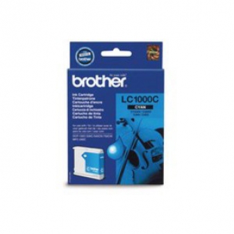 Original Brother LC970C/1000C Cyan Inkjet Cartridge