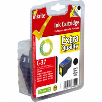 Remanufactured Canon PG37 (2145B001) Black Inkjet Cartridge