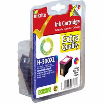 Remanufactured HP 300XL (CC644EE) High Yield TrIColour Inkjet Cartridge