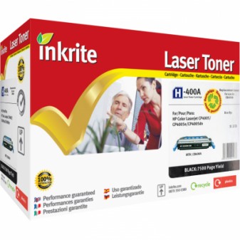 Remanufactured HP 642A (CB400A) Black Laser Toner Cartridge