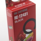 Compatible Epson 24XL Elephant (T2431) Black Inkjet Cartridge