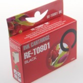 Compatible Epson Hummingbird (T0801) Black Inkjet Cartridge